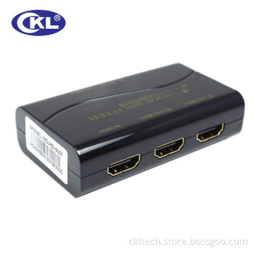 Mini Type 1.4V 2 Port HDMI Splitter